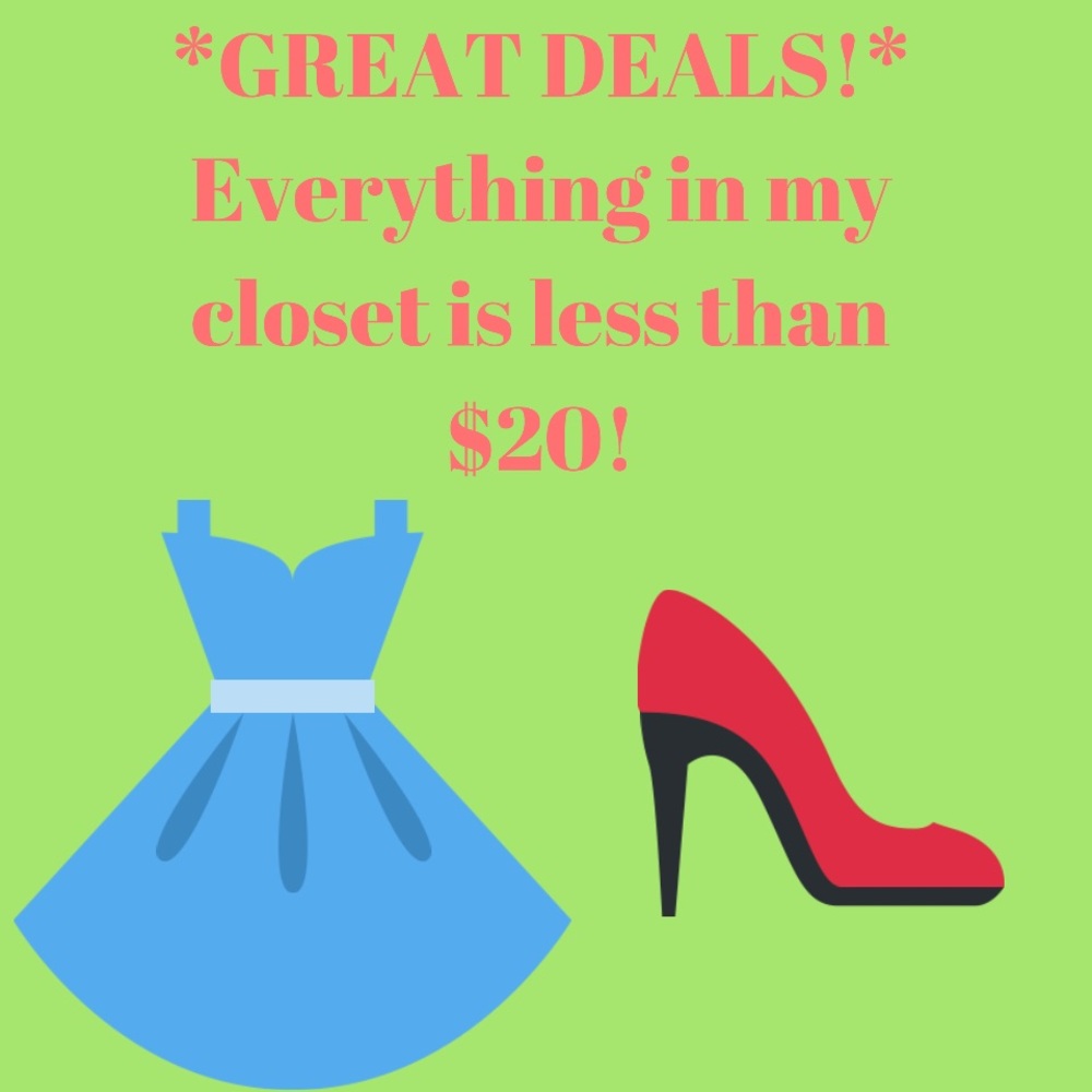 Everything is less than $20!